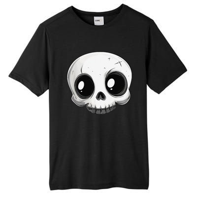 Cute Playful And Stylish Skull For Halloween Or Anytime Tall Fusion ChromaSoft Performance T-Shirt