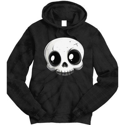 Cute Playful And Stylish Skull For Halloween Or Anytime Tie Dye Hoodie