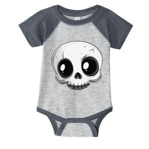 Cute Playful And Stylish Skull For Halloween Or Anytime Infant Baby Jersey Bodysuit