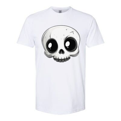 Cute Playful And Stylish Skull For Halloween Or Anytime Softstyle® CVC T-Shirt