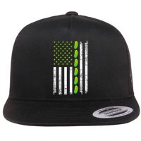 Cool Pickle Art For Gag Dill Pickle Costume Flatbill Hat