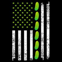 Cool Pickle Art For Gag Dill Pickle Costume Flatbill Hat