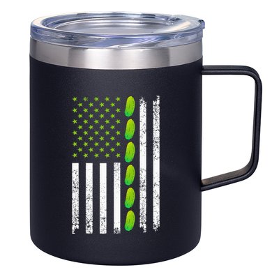 Cool Pickle Art For Gag Dill Pickle Costume 12oz Stainless Steel Coffee Mug