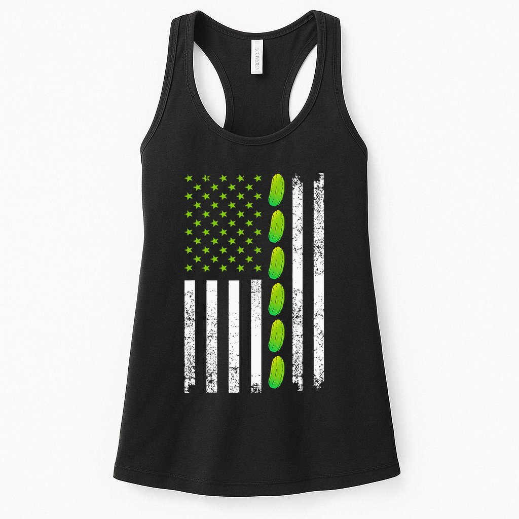 Cool Pickle Art For Gag Dill Pickle Costume Womens Tank Top