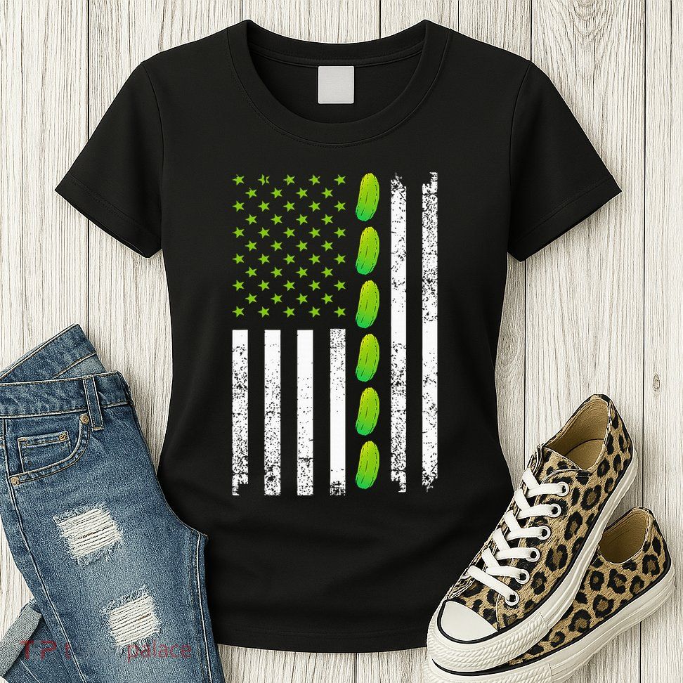 Cool Pickle Art For Gag Dill Pickle Costume Womens T-Shirt