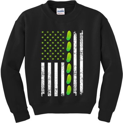 Cool Pickle Art For Gag Dill Pickle Costume Kids Sweatshirt