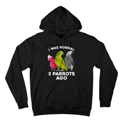 Cool Parrot Art Cockatoo Cockatiel Macaw Bird Tall Hoodie