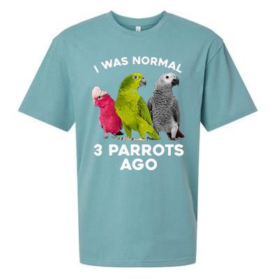 Cool Parrot Art Cockatoo Cockatiel Macaw Bird Sueded Cloud Jersey T-Shirt