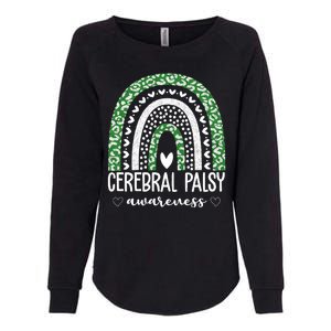 Cerebral Palsy Awareness Rainbow Womens California Wash Sweatshirt