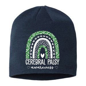 Cerebral Palsy Awareness Rainbow Sustainable Beanie