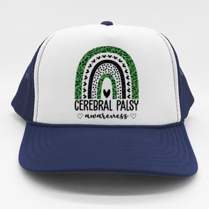 Cerebral Palsy Awareness Rainbow Trucker Hat