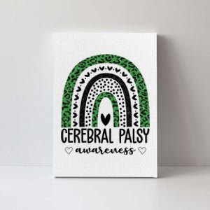 Cerebral Palsy Awareness Rainbow Canvas