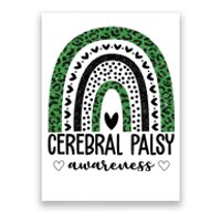 Cerebral Palsy Awareness Rainbow Poster