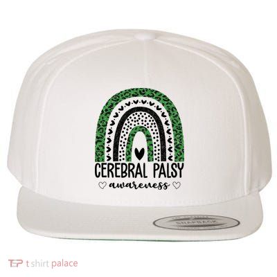 Cerebral Palsy Awareness Rainbow Wool Snapback Cap