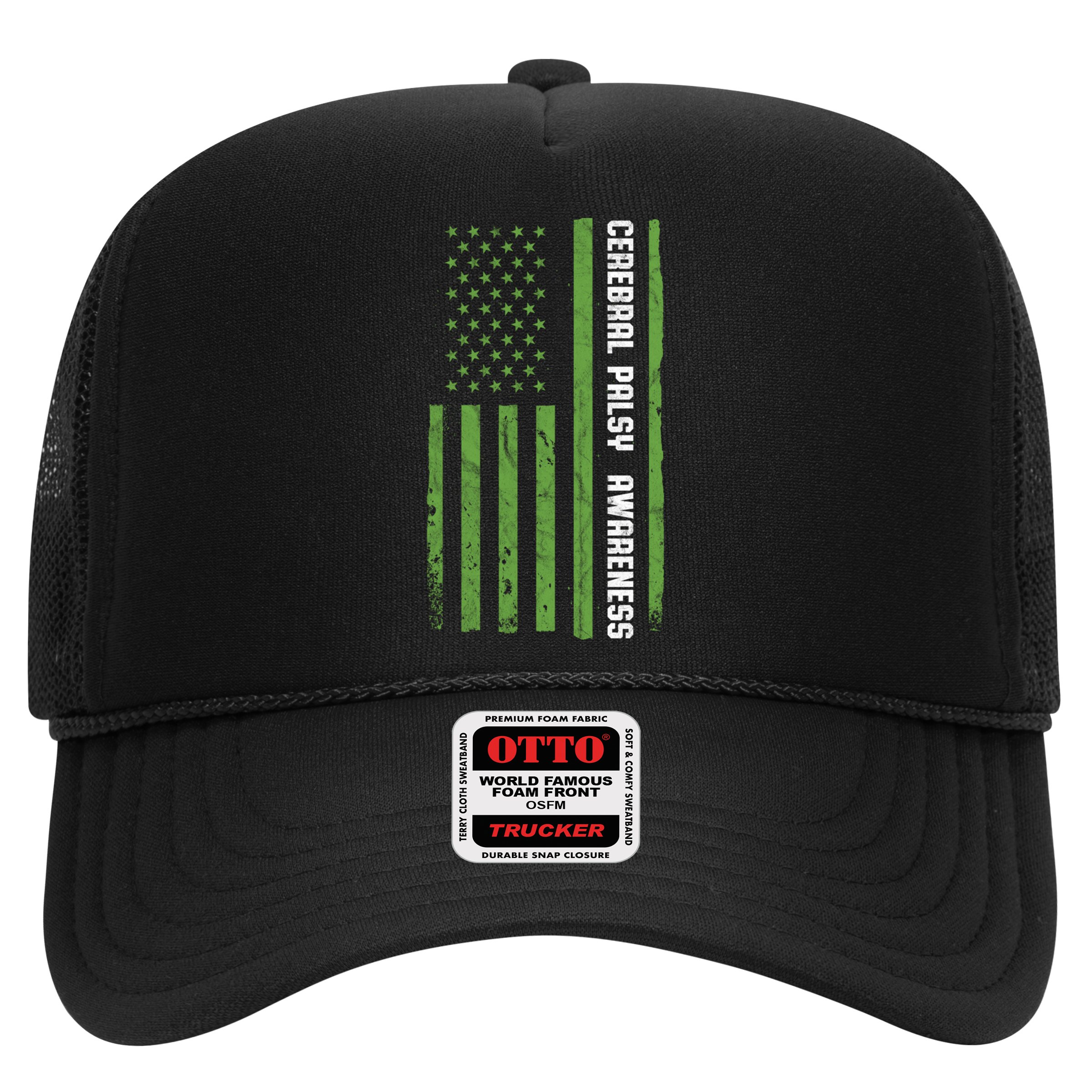 Cerebral Palsy Awareness Month American Flag Cp Gift Hat