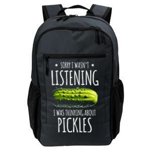 Cool Pickle And Cucumber Lover Design Gift Daily Commute Backpack