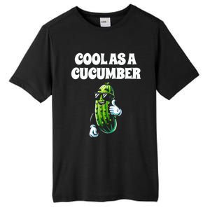 Cool Pickle And Cucumber Lover Design Gift Tall Fusion ChromaSoft Performance T-Shirt