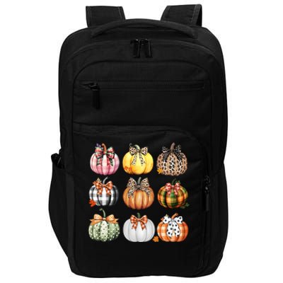 Coquette Pumpkin Autumn Fall Impact Tech Backpack