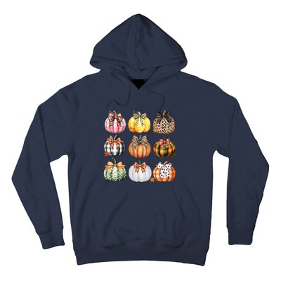 Coquette Pumpkin Autumn Fall Hoodie