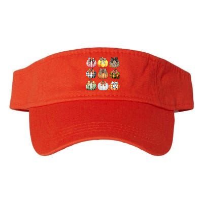 Coquette Pumpkin Autumn Fall Valucap Bio-Washed Visor