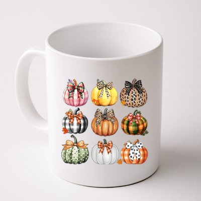 Coquette Pumpkin Autumn Fall Coffee Mug