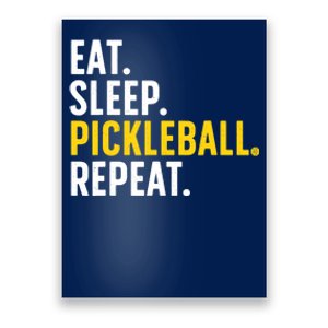 Cool Pickleball Art For Pickle Ball Lovers Players Poster