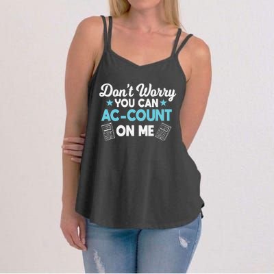 Certified Public Accountant Account Analyst Women's Strappy Tank