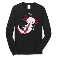 Clarinet Player Axolotl Lover  Big Band Music Clarinet  Long Sleeve Shirt