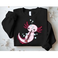 Clarinet Player Axolotl Lover  Big Band Music Clarinet  Sweatshirt