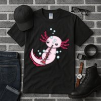 Clarinet Player Axolotl Lover  Big Band Music Clarinet  Tall T-Shirt