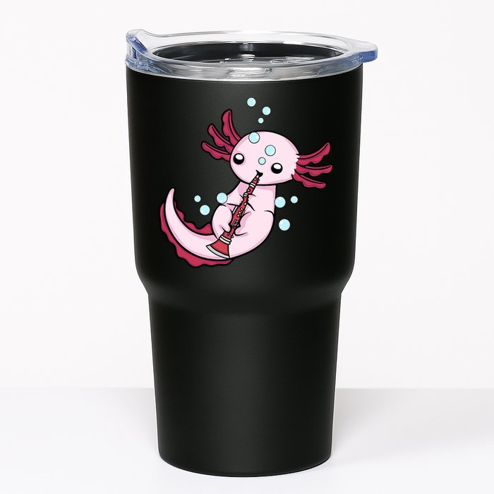 Clarinet Player Axolotl Lover  Big Band Music Clarinet  Tumbler