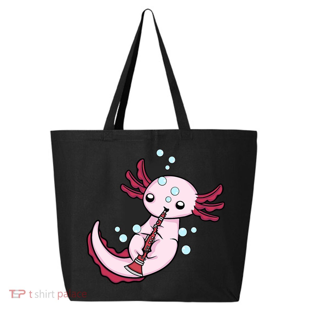 Clarinet Player Axolotl Lover  Big Band Music Clarinet  25L Jumbo Tote