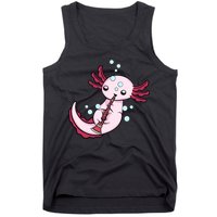 Clarinet Player Axolotl Lover  Big Band Music Clarinet  Tank Top