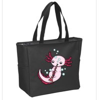 Clarinet Player Axolotl Lover  Big Band Music Clarinet  Zip Tote Bag