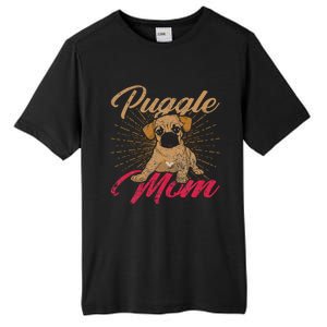 Cute Pet Animal Dog Lover Puggle Mom Mothers Day Puggle Tall Fusion ChromaSoft Performance T-Shirt