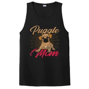 Cute Pet Animal Dog Lover Puggle Mom Mothers Day Puggle PosiCharge Competitor Tank