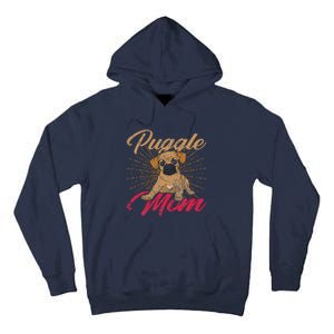 Cute Pet Animal Dog Lover Puggle Mom Mothers Day Puggle Tall Hoodie