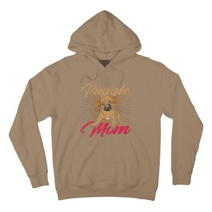 Cute Pet Animal Dog Lover Puggle Mom Mothers Day Puggle Hoodie