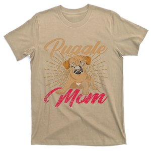 Cute Pet Animal Dog Lover Puggle Mom Mothers Day Puggle T-Shirt