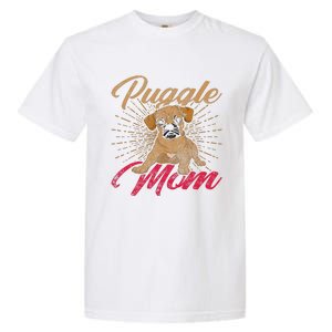 Cute Pet Animal Dog Lover Puggle Mom Mothers Day Puggle Garment-Dyed Heavyweight T-Shirt