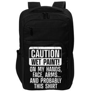 Cool Painter Art Professional Painter Paint Impact Tech Backpack