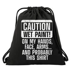 Cool Painter Art Professional Painter Paint Drawstring Bag