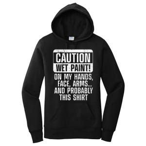 Cool Painter Art Professional Painter Paint Women's Pullover Hoodie