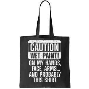 Cool Painter Art Professional Painter Paint Tote Bag