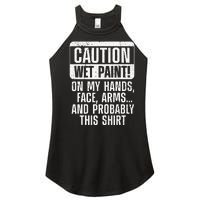 Cool Painter Art Professional Painter Paint Women's Perfect Tri Rocker Tank