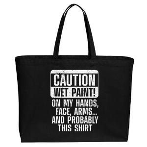 Cool Painter Art Professional Painter Paint Cotton Canvas Jumbo Tote