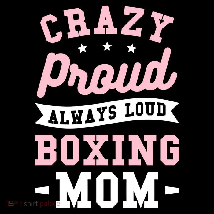Crazy Proud Always Loud Boxing Mom Boxer Gift Baby Bodysuit