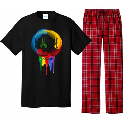 Cerebral Palsy Autism Awareness Dreamcatcher Gift Pajama Set