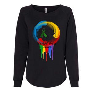 Cerebral Palsy Autism Awareness Dreamcatcher Gift Womens California Wash Sweatshirt