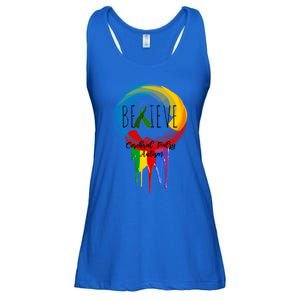 Cerebral Palsy Autism Awareness Dreamcatcher Gift Ladies Essential Flowy Tank